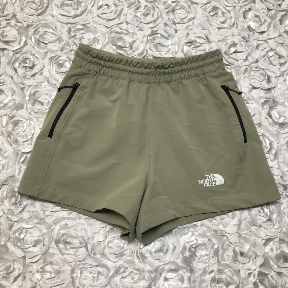 The North Face Shorts Womens Size S Green Performance Hiking Tekware Quick Dry